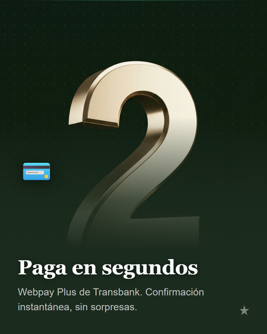 Paga en segundos